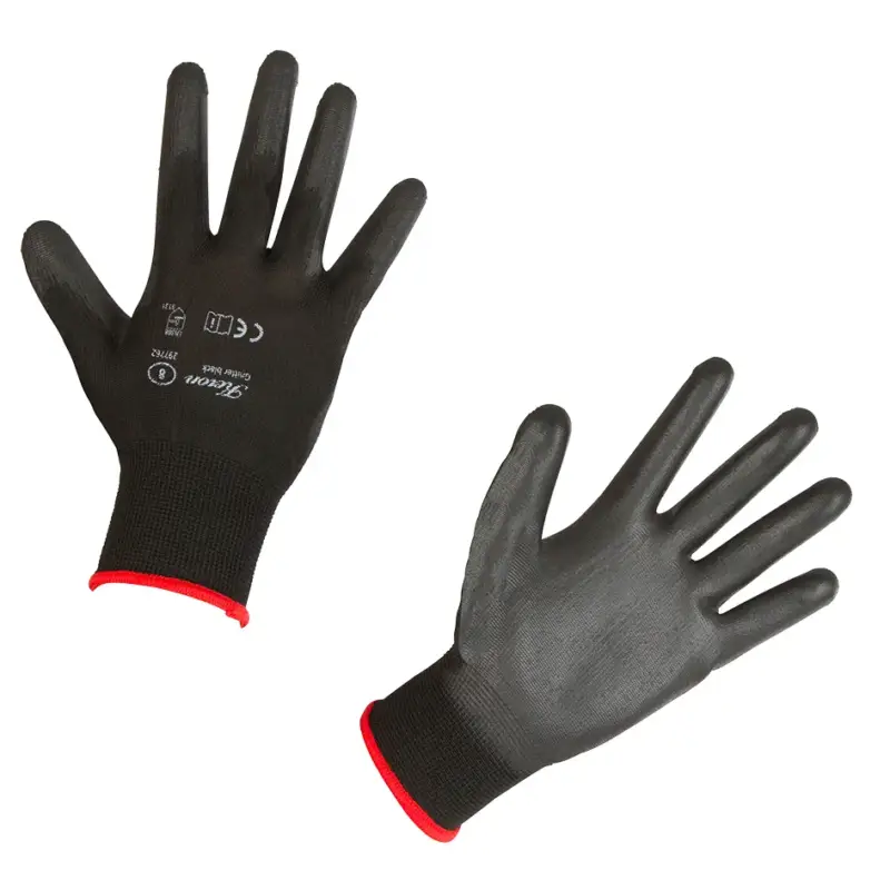 Meistverkauft Feinstrickhandschuh Gnitter Black