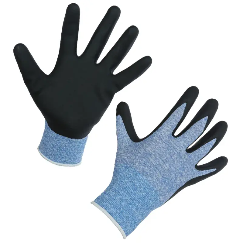 Feinstrickhandschuh ThinkGreen Expert blau Ausverkauf