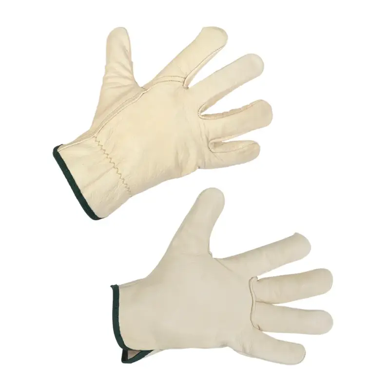 Rindsnappalederhandschuh creme Boss II Rabatt