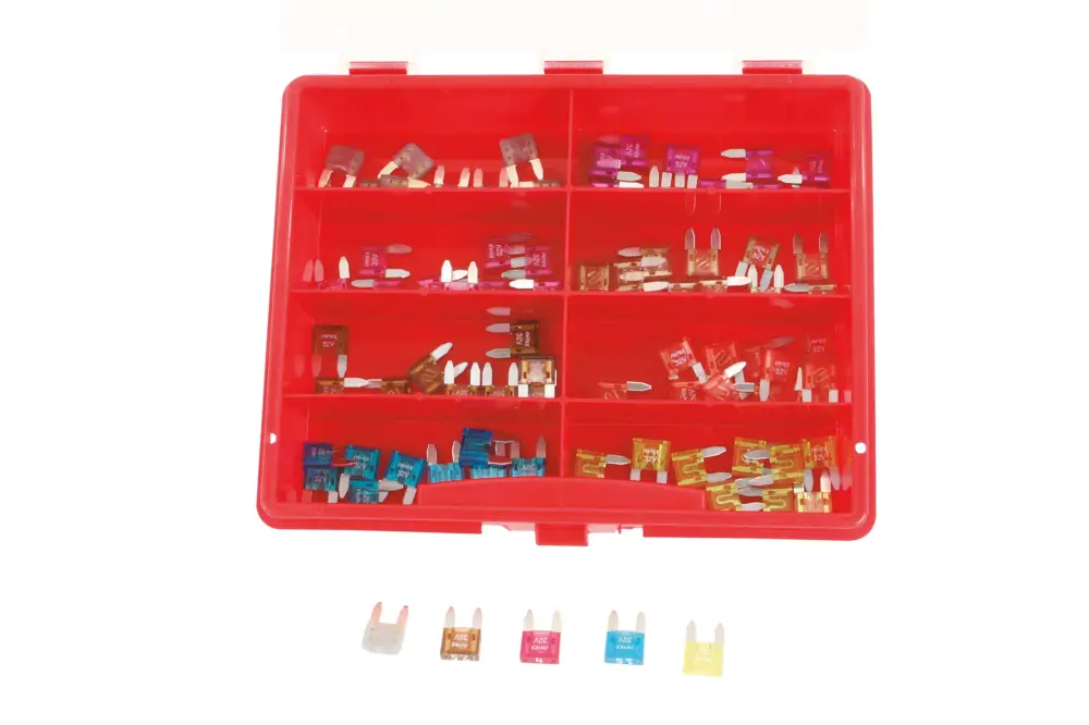 Mini-Flachstecksicherungs-Sortiment Expressversand