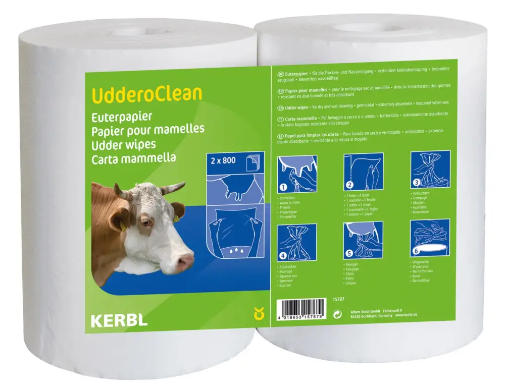 Euterpapier UdderoClean 2 x 800 Blatt Wochenendangebot