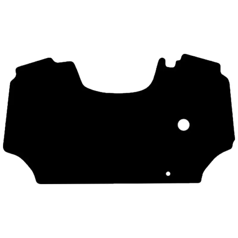 Textil-Fussmatte Lamborghini Spire Target mit Differential Sperrpedal, schwarz Top-Preis