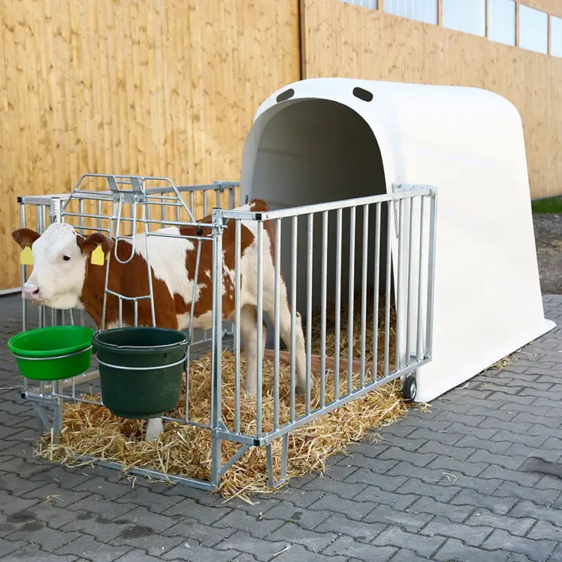 Kälberhütte CalfHouse Premium Plus ohne Umzäunung Neue Kollektion