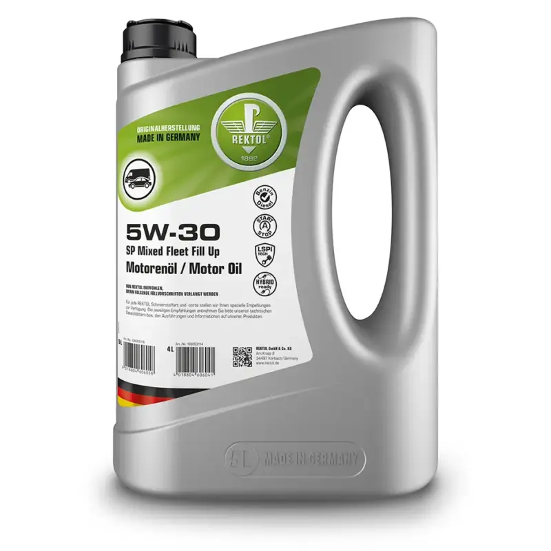 REKTOL Motorenöl 5W-30 SP Mixed Fleet Fill Up!, 5 Liter Letzte Chance