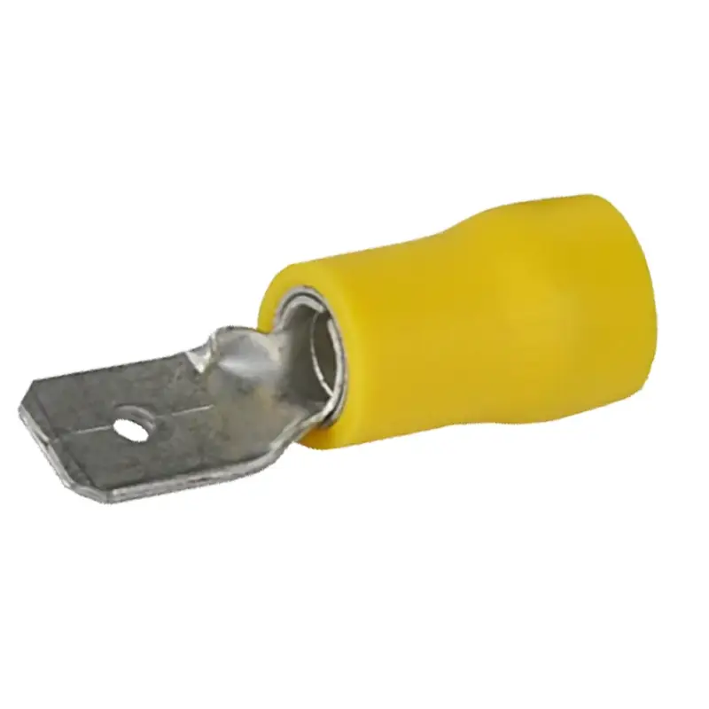 Ausverkauf Quetschverbinder gelb Flachstecker 6,3 mm