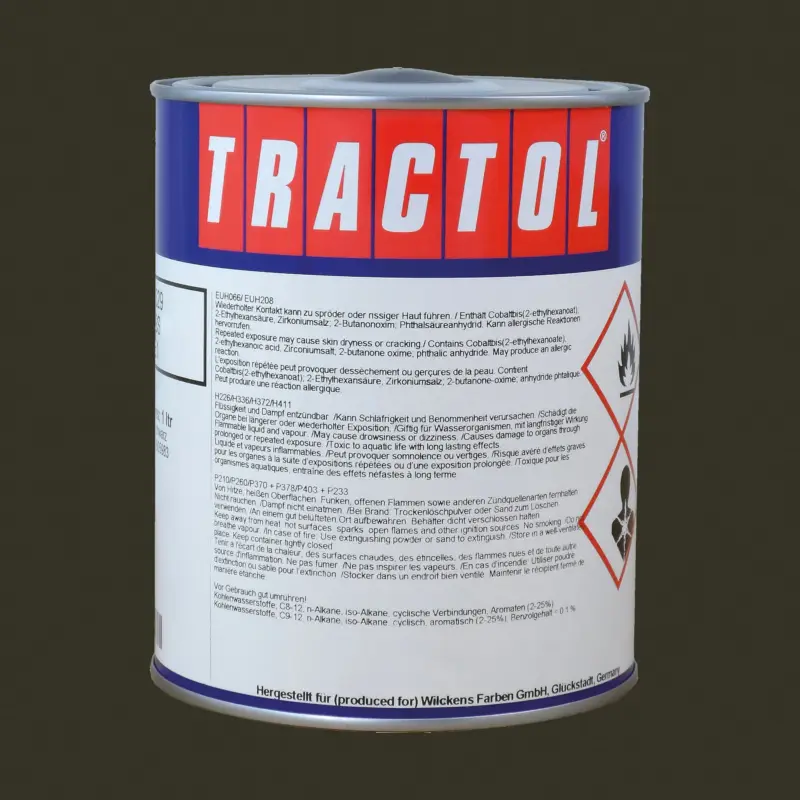 Tractol Lack RAL 6014 Gelboliv, 1 Liter Jetzt Kaufen