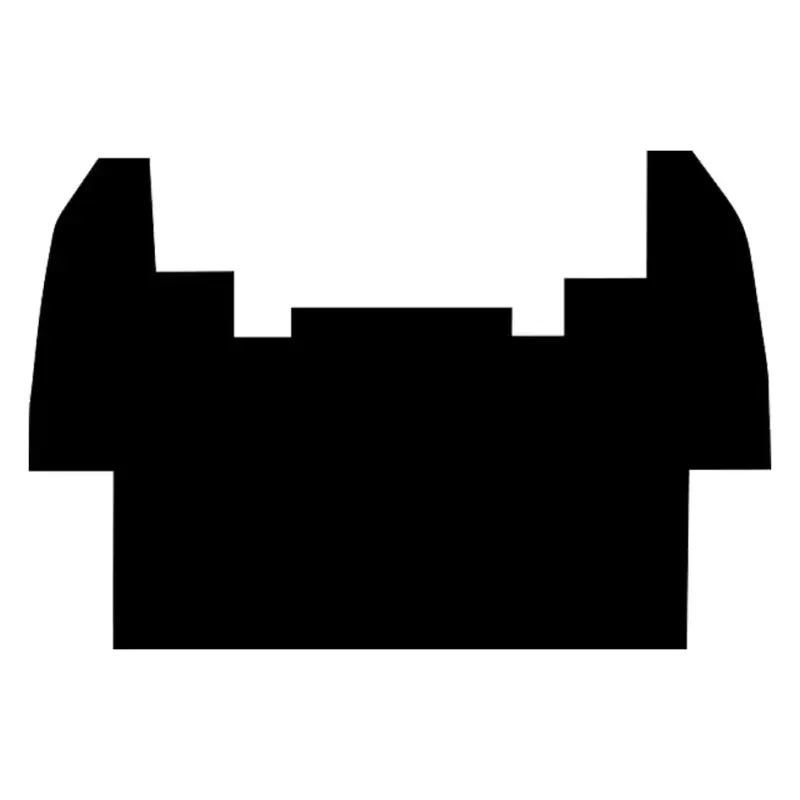 Markenprodukt Gummi-Fussmatte Thaler 2230, schwarz