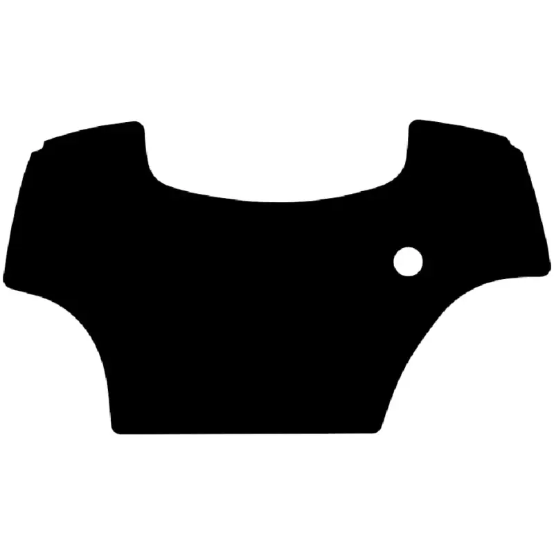 Letzte Chance Gummi-Fussmatte Deutz Serie 5, schwarz