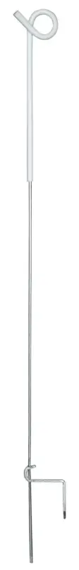 Direkt Vom Hersteller Ösen-Federstahlpfahl weiß 109 cm, 10 Stück