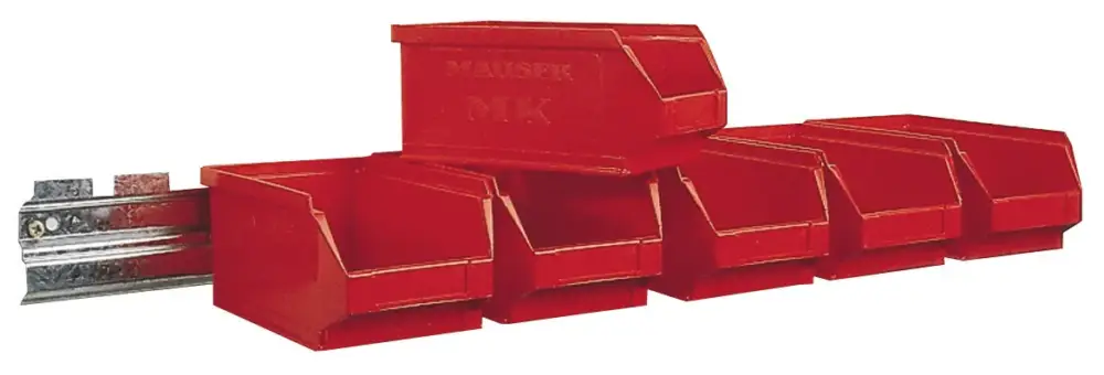 Sichtlagerkästen mit Wandschiene MK6, 85 mm Bestseller