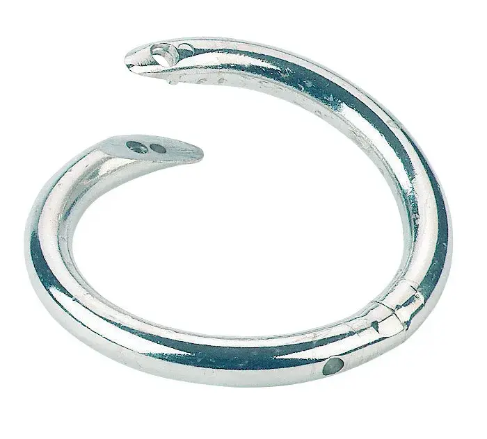 Drehbulli Nasenring Edelstahl ø 59 mm Letzte Chance
