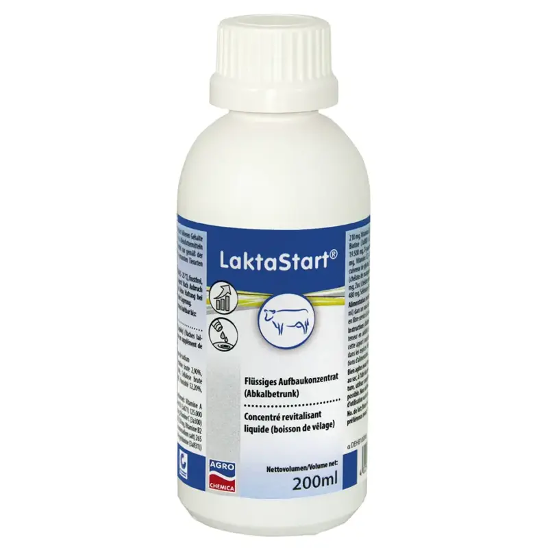 LaktaStart® Abkalbetrunk für Kühe, 200 ml Direkt Vom Hersteller