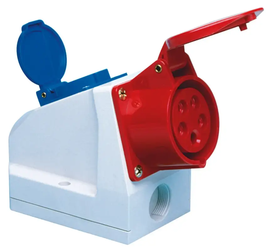 Wandsteckdose 400 V mit Schukosteckdose 230 V Saisonangebot
