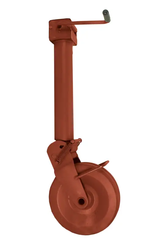 Günstig Stützrad mit Kurbel seitlich, 2 t
