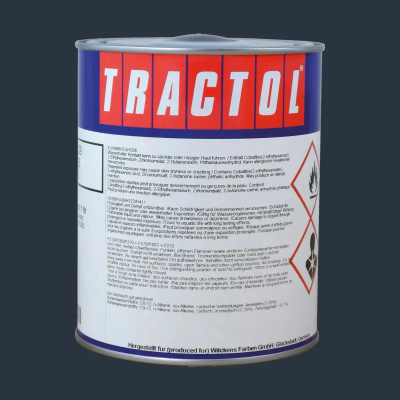 Top-Angebot Tractol Lack RAL 7026 Granitgrau, 1 Liter
