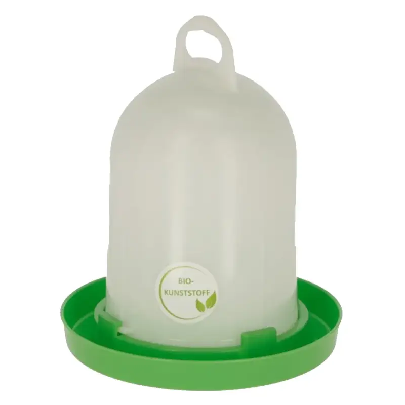 Sichere Zahlung Bio-Kunststofftränke weiß/grün 5,5 l