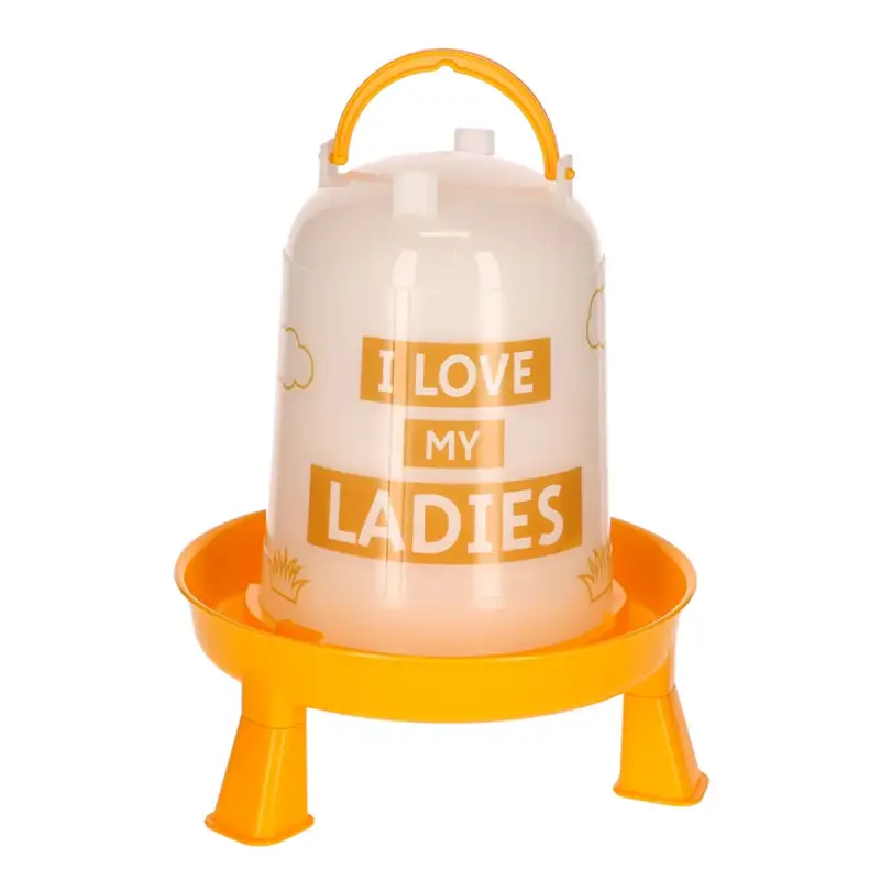 Kunststofftränke Ladies orange/weiß, 3 l Kracherpreis