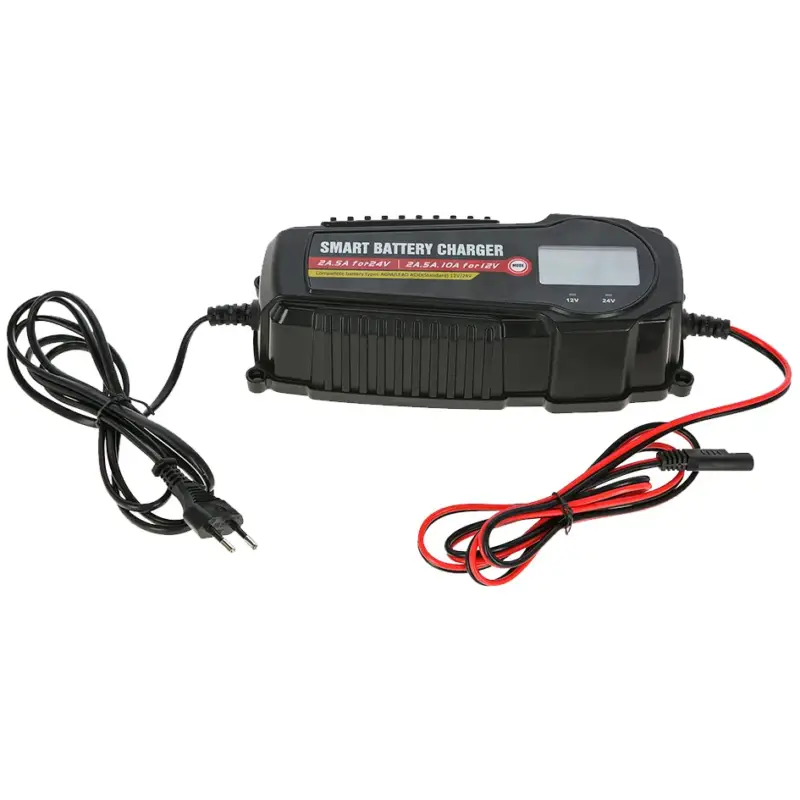 Nur Heute Batterieladegerät für 12 V Nass-Akkus und AGM Akkus