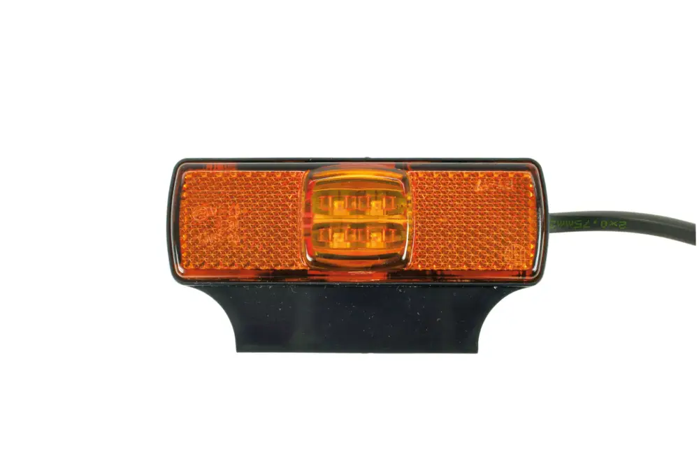 LED-Seitenmarkierungsleuchte gelb, mit Winkelhalterung, 100 x 50 x 14,5 mm Garantierte Lieferung