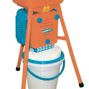 Getreidemühle elektrisch orange/blau 580 W Top-Preis