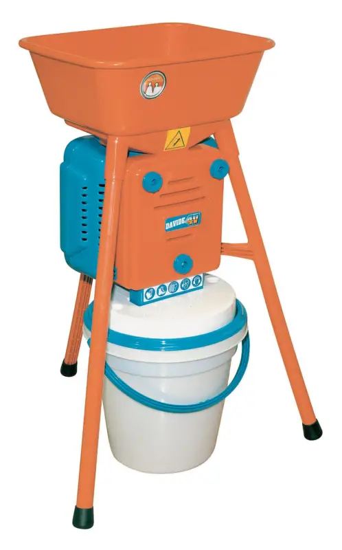 Getreidemühle elektrisch orange/blau 580 W Top-Preis