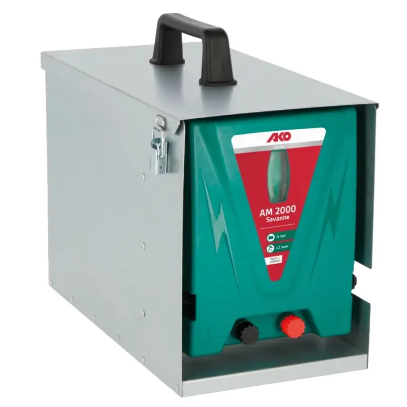 AKO 12 V Akkugerät Savanne AM 2000 inkl. Metallbox Nur Heute