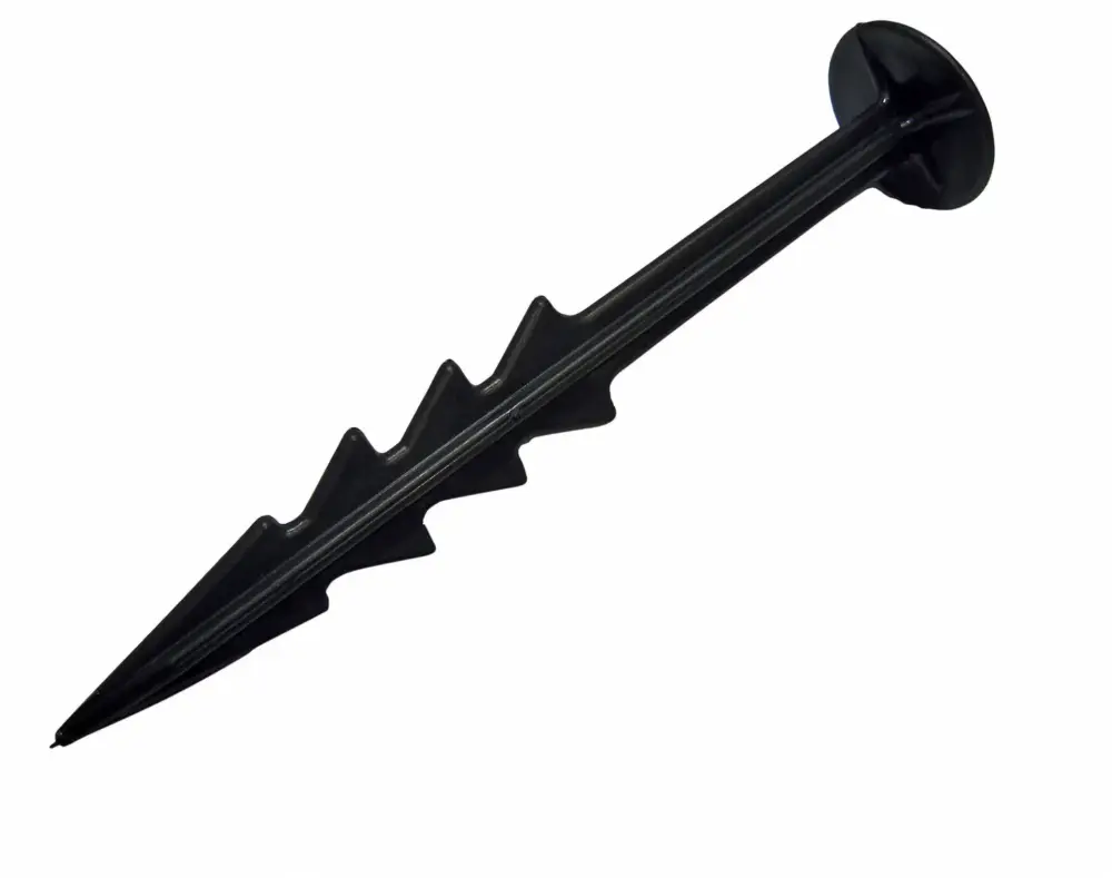 Neu Im Sortiment Erdnagel 14 cm schwarz, 25 Stück