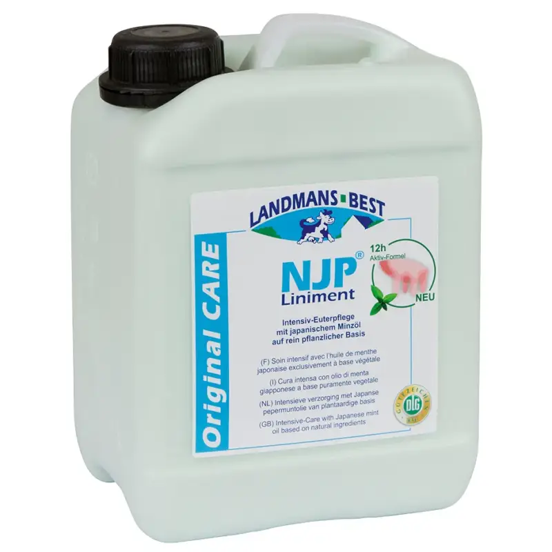 Neue Ware Euterpflege Original NJP® Liniment, 2,5 l Kanister