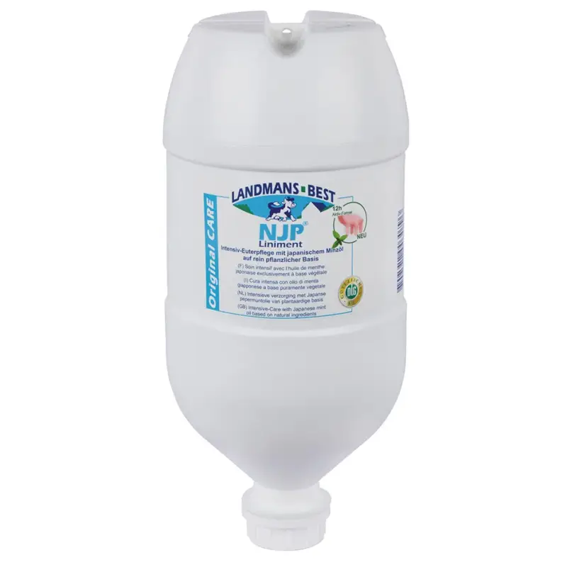 Euterpflege Original NJP® Liniment, 2,5 l Spenderflasche Neue Kollektion