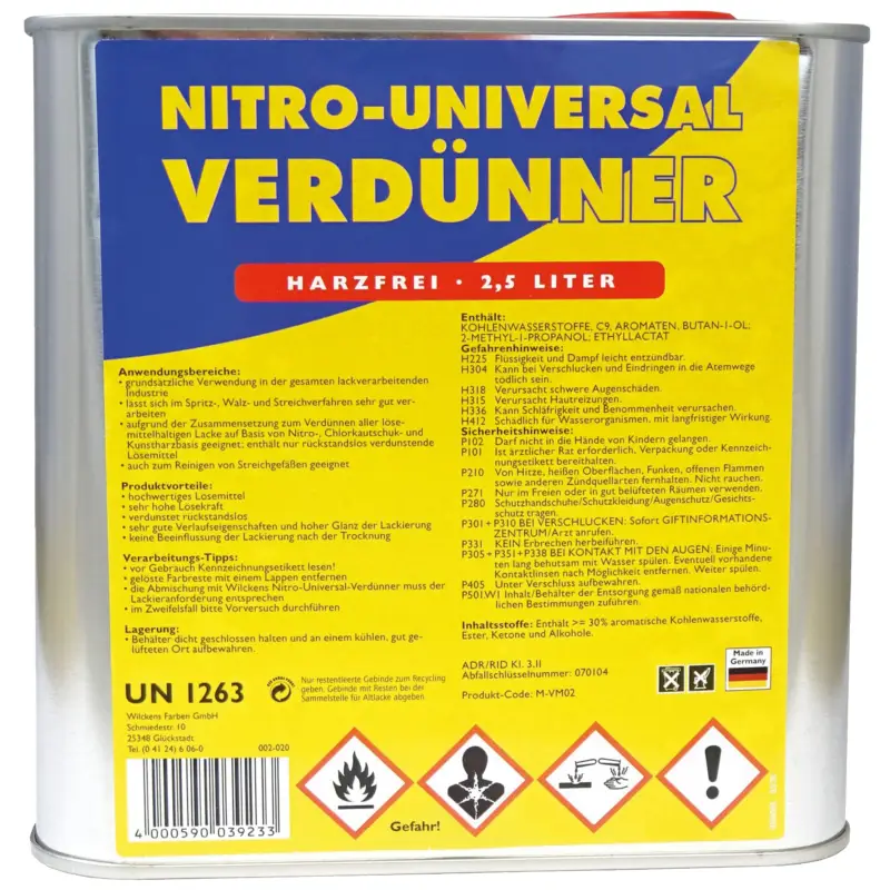 Preisknaller Nitro-Universal-Verdünnung 2,5 Liter