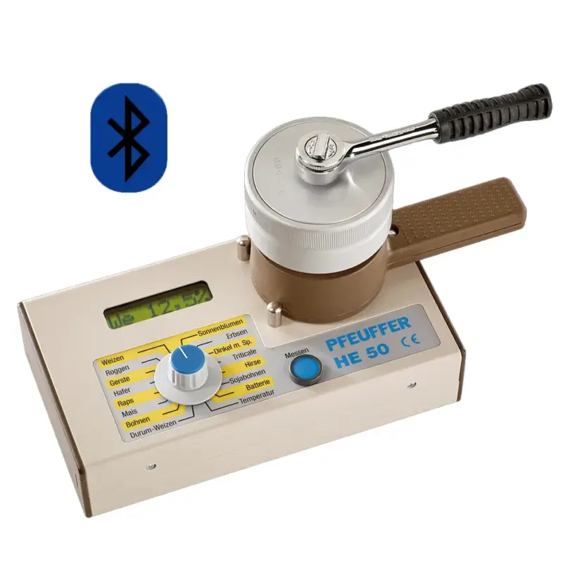 Heißes Angebot Getreide-Feuchtemesser Pfeuffer HE 50 BT mit Bluetooth® Adapter