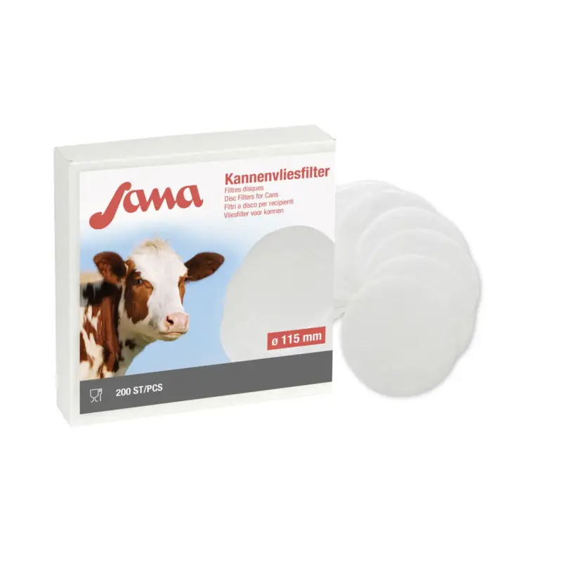 Billig Sana Kannenvliesfilter ø 120 mm, 200 Stück