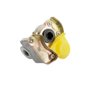 Highlight Kupplungskopf M22 x 1,5 gelb (Bremse) für Zweikreisanlagen-Schlepper