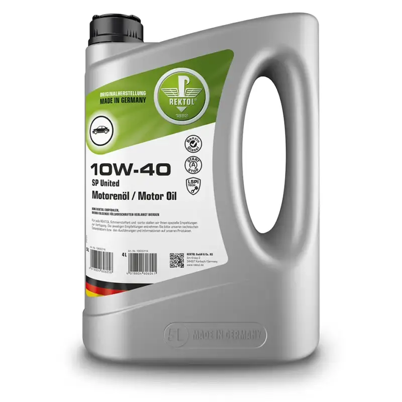 REKTOL Motorenöl 10W-40 SP United, 5 Liter Preiswert