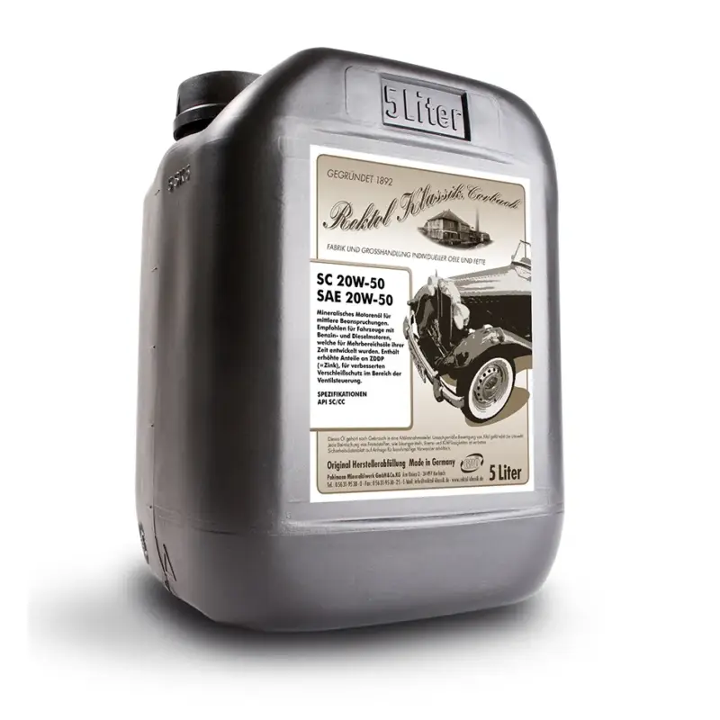 REKTOL Klassik Motorenöl SC 20W-50, 5 Liter Günstig