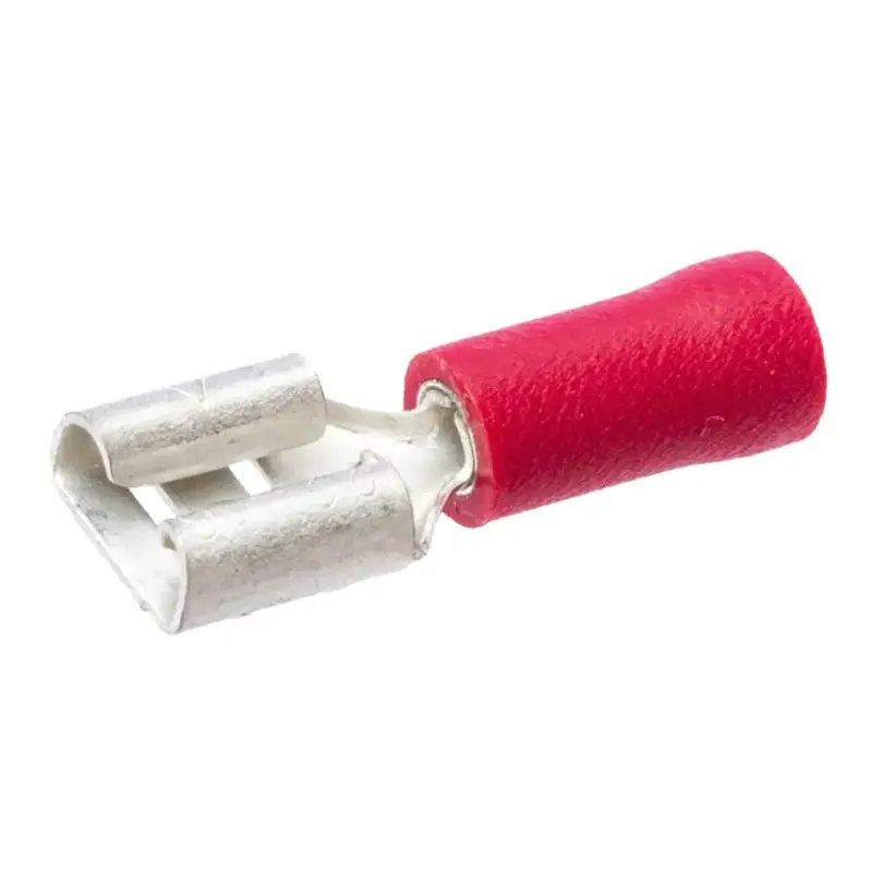 Direkt Vom Hersteller Quetschverbinder rot Flachsteckhülsen 4,8 mm