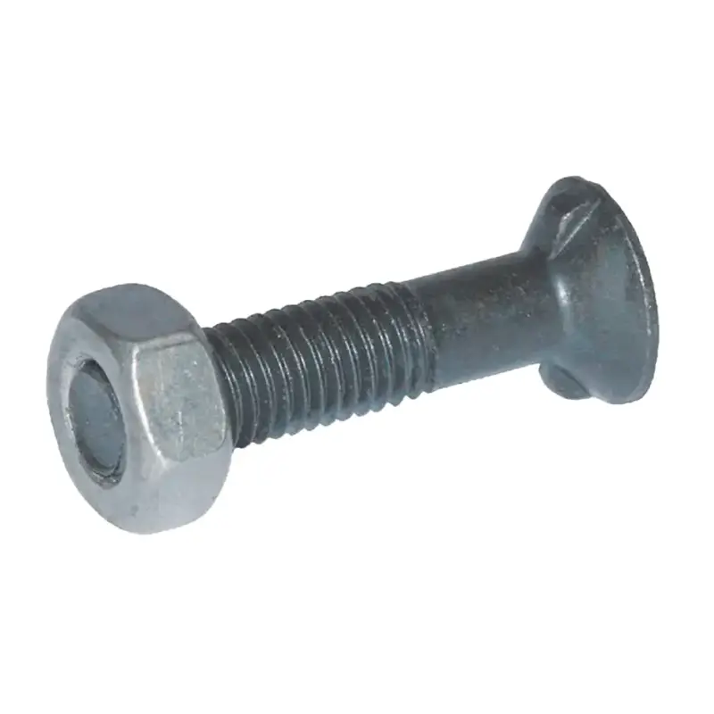 Pflugschraube 2-Nasen mit Mutter M12 x 35 mm, 10.9 Geprüft