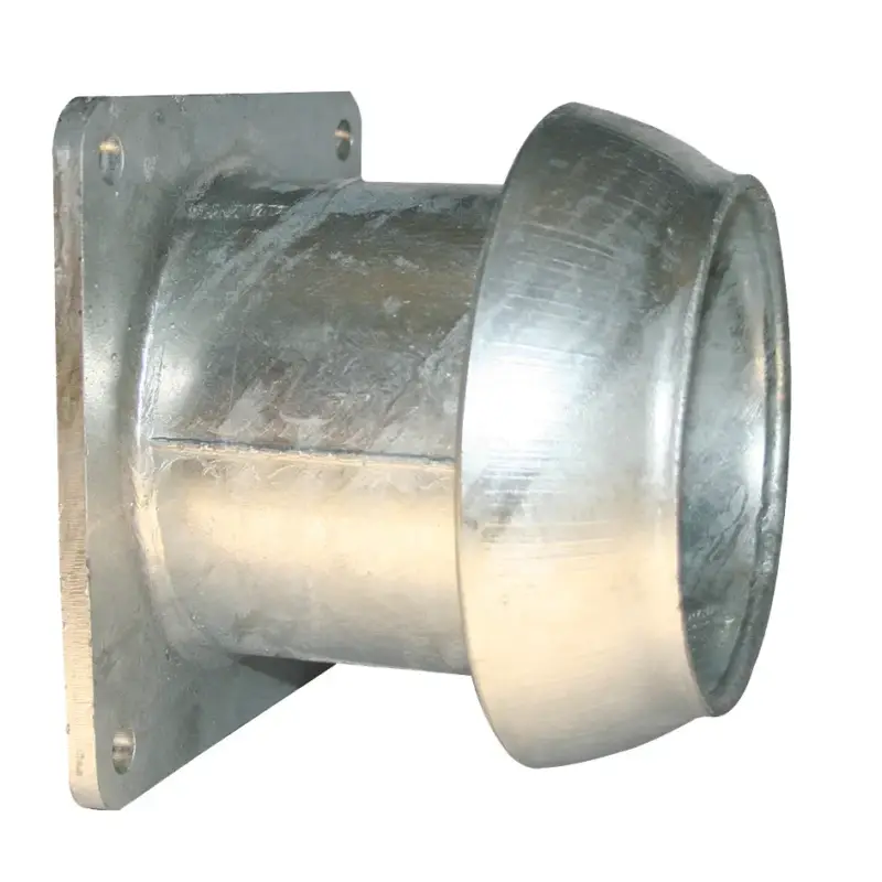 Rabatt Kugel V-Teil mit Flansch System Perrot, 159 mm / 6"