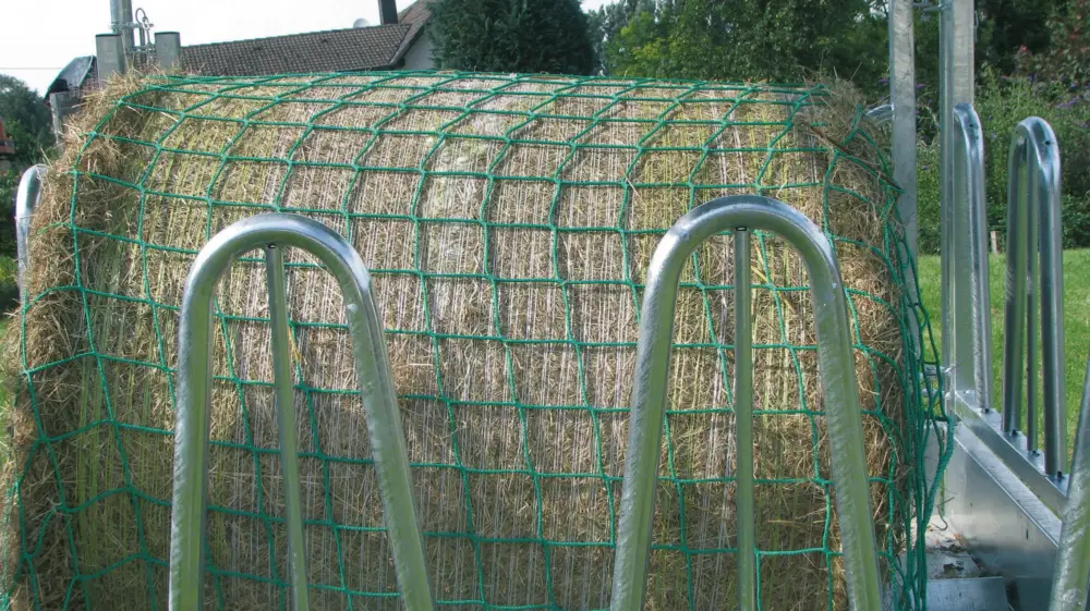 Preiswert Futtersparnetz 3,6 x 2,4 m, Maschenweite 10 cm