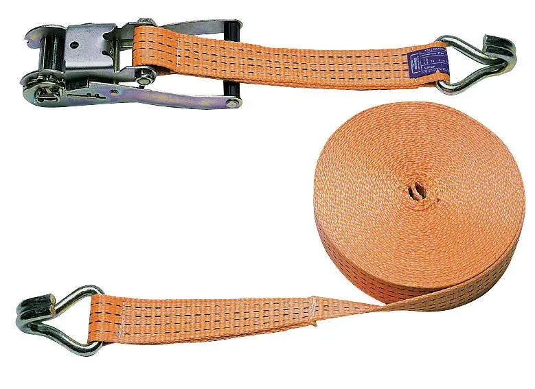 Super-Preis Zurrgurt mit Spitzhaken orange, 8 m x 35 mm