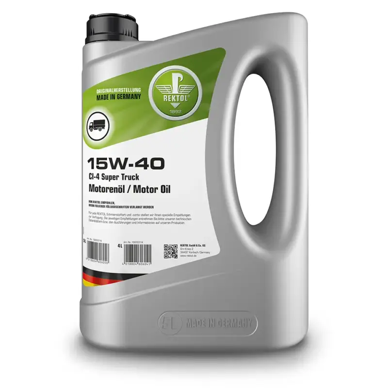 REKTOL Motorenöl 15W-40 CI-4 Super Truck, 5 Liter Heißes Angebot