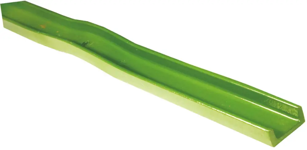 Top-Seller Kratzbodenleiste Krone U-Profil gelocht, gewölbt, 1650 mm