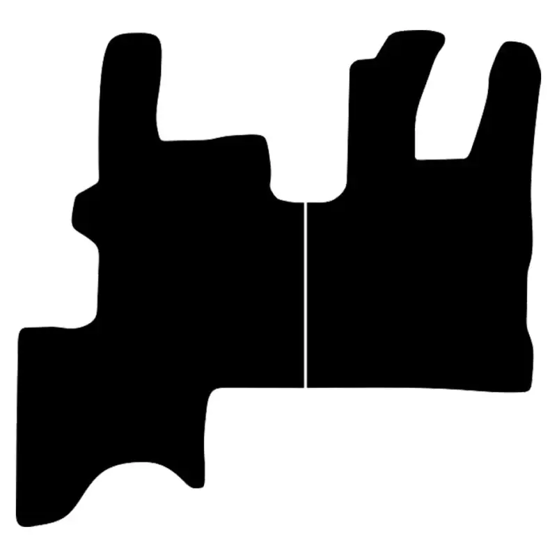 Preis Gesenkt Gummi-Fussmatte Liebherr L 546, L 526, schwarz
