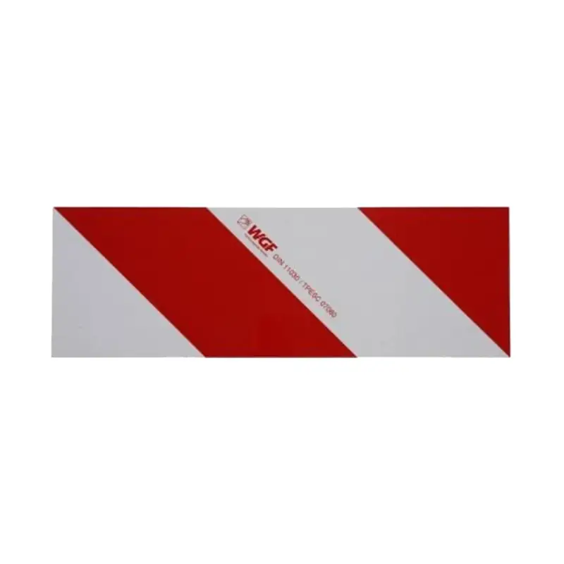 Warnfolie selbstklebend links- und rechtsabweisend 141 x 423 mm Typ K1 Mega-Angebot
