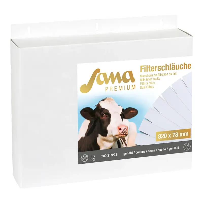 Online Kaufen Sana Milchfilter Premium genäht 75/78 x 820 mm, 200 Stück