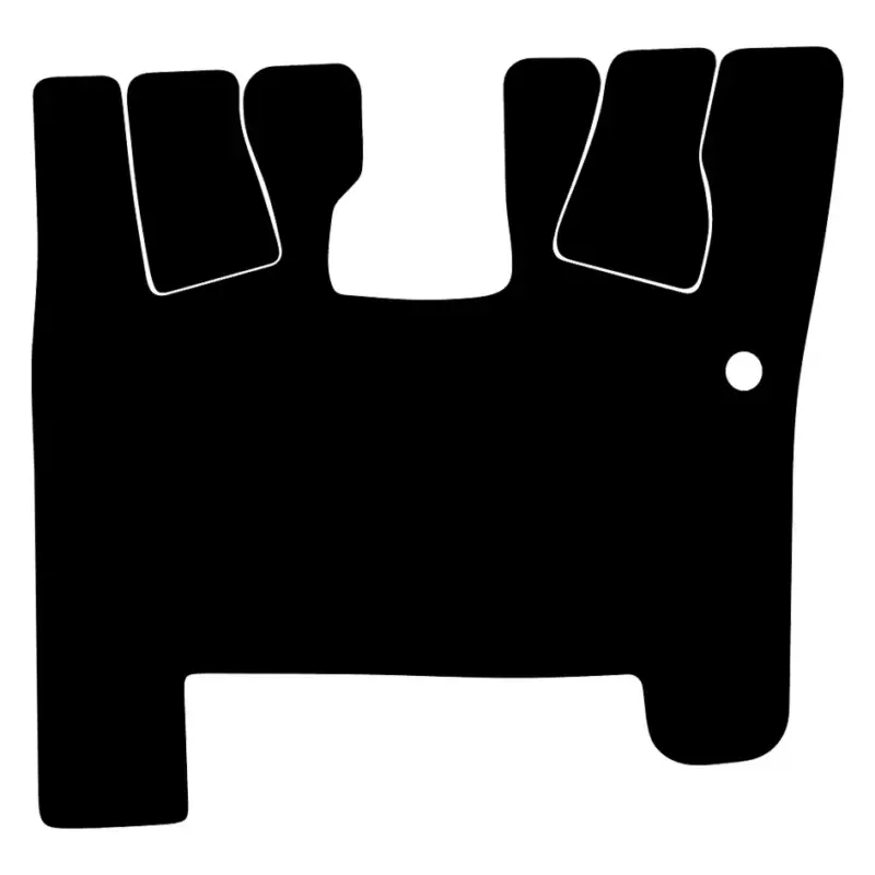 Textil-Fussmatte Liebherr R 900 Serie, schwarz Highlight