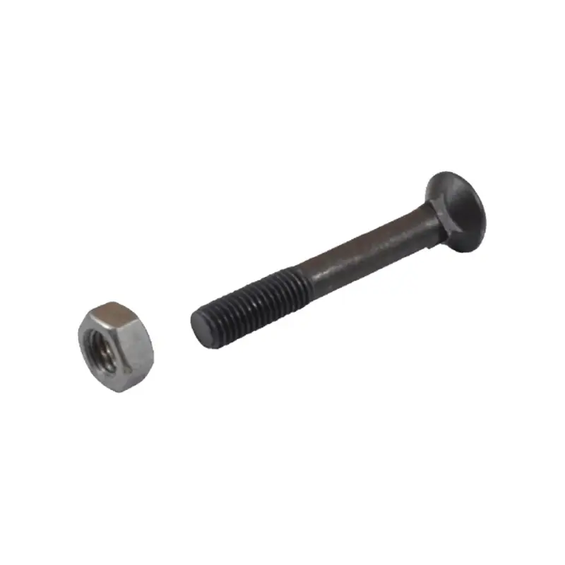 Billig 4-Kant-Senkschraube mit Mutter, M12x80 mm,12.9