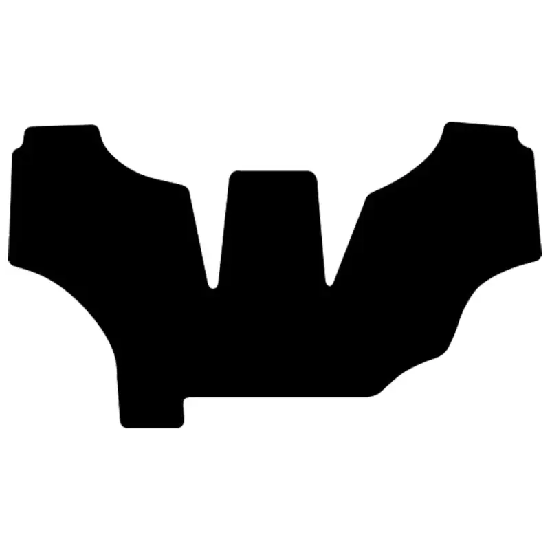 Garantierte Lieferung Gummi-Fussmatte Massey Ferguson MF 4708, 4709, 4710, schwarz