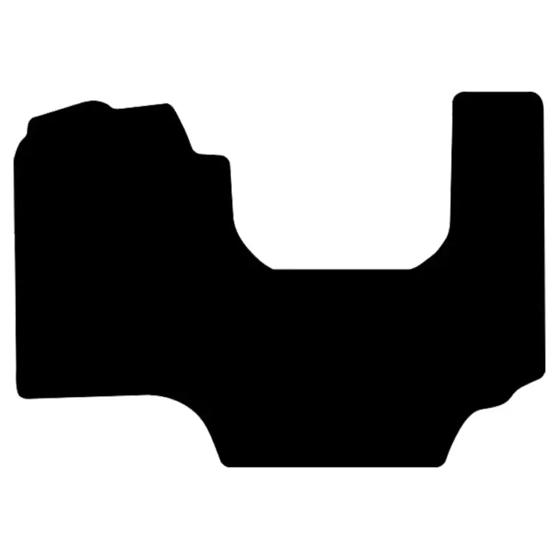 Textil-Fussmatte Weidemann 1390 (Kabinenversion), schwarz Must-Have
