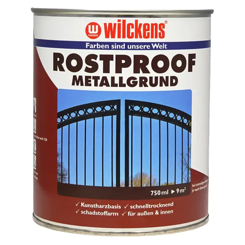 Rostschutz Metallgrund grau 601, 750 ml Neue Ware